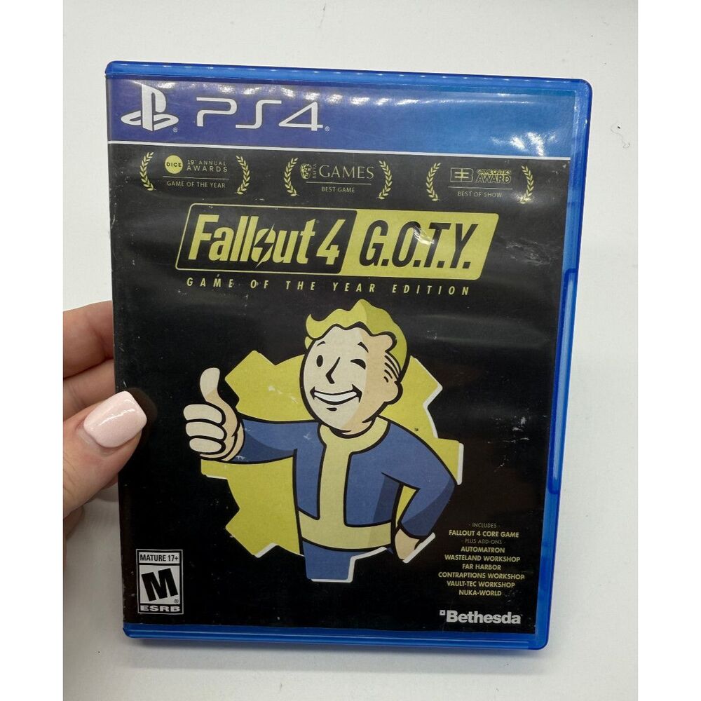 Fallout 4 G.O.T.Y. Edition For‎ PS4 Game Of The Year Edition Complete Poster